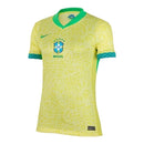 Camisa Seleção Brasileira I 24/25 - Torcedor Feminina - Amarela com detalhes em verde