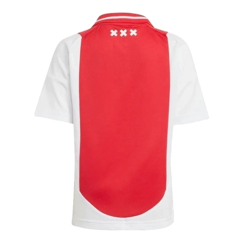 Kit Infantil Ajax I 24/25 - Vermelho e branco