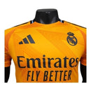 Camisa Real Madrid 2024/25 Away - Jogador Masculina - Laranja