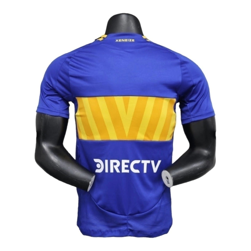 Camisa Boca Juniors I 24/25 - Jogador Masculina - Azul com detalhes em amarelo