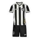 Kit Infantil Botafogo I 24/25 - Preto e branco