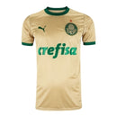 Camisa Palmeiras III 24/25 - Torcedor Masculina - Dourada com detalhes em verde