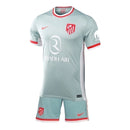 Kit Infantil Atlético de Madrid I 24/25 - Vermelho e azul com detalhes em branco