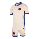 Kit Infantil Chelsea II 24/25 - Bege com detalhes em azul