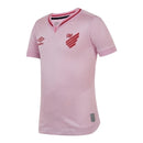 Camisa Athletico Paranaense Outubro Rosa 24/25 - Torcedor Feminina - Rosa com detalhes em vermelho