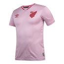 Camisa Athletico Paranaense Outubro Rosa 24/25 - Torcedor Masculina - Rosa com detalhes em vermelho