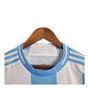 Camisa Seleção da Argentina I 24/25 - Torcedor Masculina - Azul e branca com detalhes em dourado