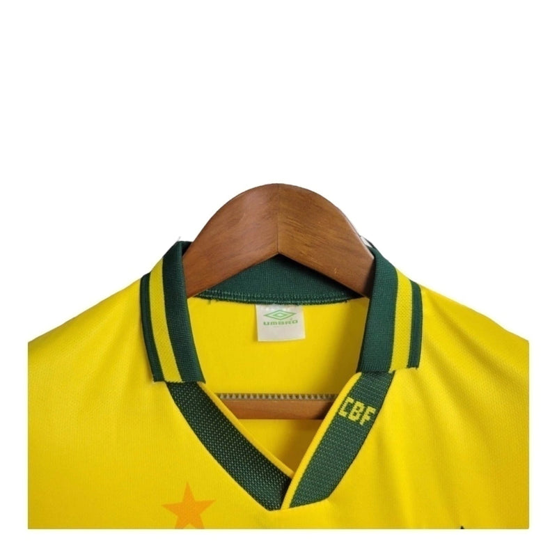 Kit Infantil Brasil Retrô 1994 - Amarelo