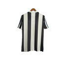 Camisa Newcastle Retrô 97/99 - Masculina - Branca com listras pretas