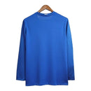 Camisa Retrô Manchester United II 2008/2009 manga longa - Torcedor Masculina - Azul