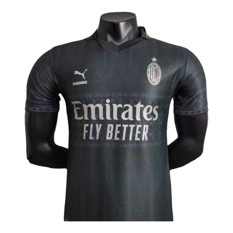 Camisa AC Milan Fourth 24/25 - Jogador  Masculina - Preta