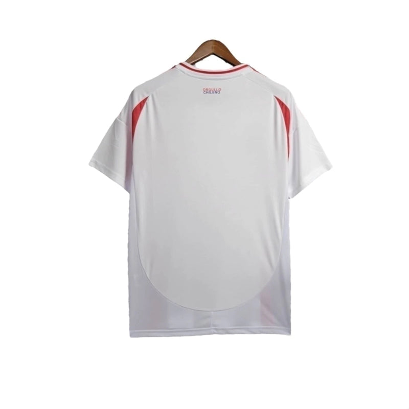 Camisa Seleção do Chile II 24/25 - Torcedor Masculina - Branco