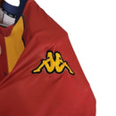 Camisa Retrô Roma I 2001/2002 - Masculina - Vermelha e amarela