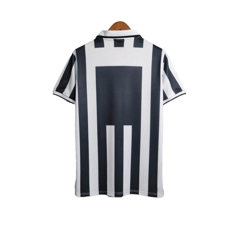 Camisa Retrô Juventus I 1995/1997 - Masculina - Branca e preta
