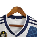 Camisa Retrô La Galaxy II 2012 - Masculina - Branca com detalhes em azul com todos os patrocínios