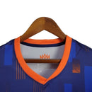 Camisa Seleção da Holanda II 24/25 - Torcedor Masculina - Azul com detalhes em laranja