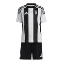 Kit Infantil Juventus I 24/25 - Branco e preto