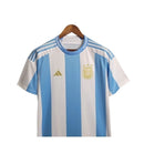 Camisa Seleção da Argentina I 24/25 - Torcedor Masculina - Azul e branca com detalhes em dourado