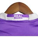 Kit Infantil Retrô Real Madrid 16/17 - Roxo com detalhes em branco
