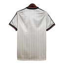 Camisa Retrô Manchester United II 1983 - Masculina - Branca com detalhes em vermelho e preto