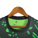 Camisa Nigéria II 24/25 - Torcedor Masculina - Preta com detalhes em verde