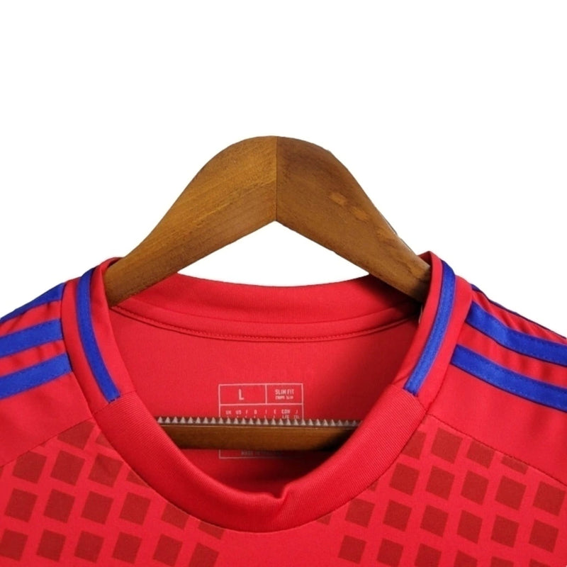 Camisa Seleção do Chile I 24/25 - Torcedor Masculina - Vermelha