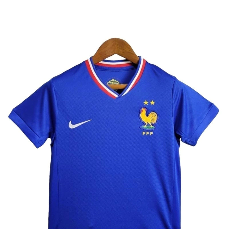 Kit Infantil Seleção da França I 24/25 - Azul