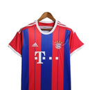 Camisa Retrô Bayern de Munique I 2014/2015 - Masculina- Azul e vermelha