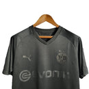 Camisa Retrô Borussia Dortmund Edição especial Aniversário de 100 anos 19/20 - Masculina - Preta