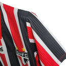 Camisa Retrô São Paulo II 1997 - Masculina - Vermelha e preta