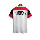 Camisa Retrô Flamengo II 1986 - Masculina - Branca com detalhes em vermelho