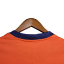 Camisa Seleção da Holanda I 24/25 - Torcedor Masculina - Laranja com detalhes em azul
