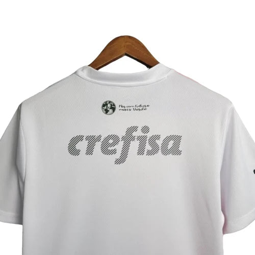 Camisa Palmeiras Edição especial 23/24 - Torcedor Masculina - Branca com detalhes em azul e rosa