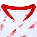 Camisa Red Bull Leipzig I 24/25 - Torcedor Masculina - Branca com detalhes em vermelho