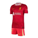 Kit Infantil Liverpool I 24/25 - Vermelho com detalhes em amarelo
