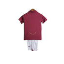 Kit Infantil Retrô Arsenal I 2005/2006  - Vinho com detalhes em amarelo