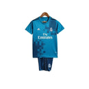 Kit Infantil Retrô Real Madrid 17/18 - Azul