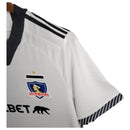 Camisa Colo Colo do Chile I 24/25 - Torcedor Masculina - Branca com detalhes em preto