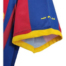 Camisa Retrô Barcelona I 10/11 - Masculina - Azul e vermelha com detalhes em amarelo