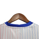 Camisa Seleção da França II 24/25 - Torcedor Feminina - Branca com detalhes em azul e vermelho