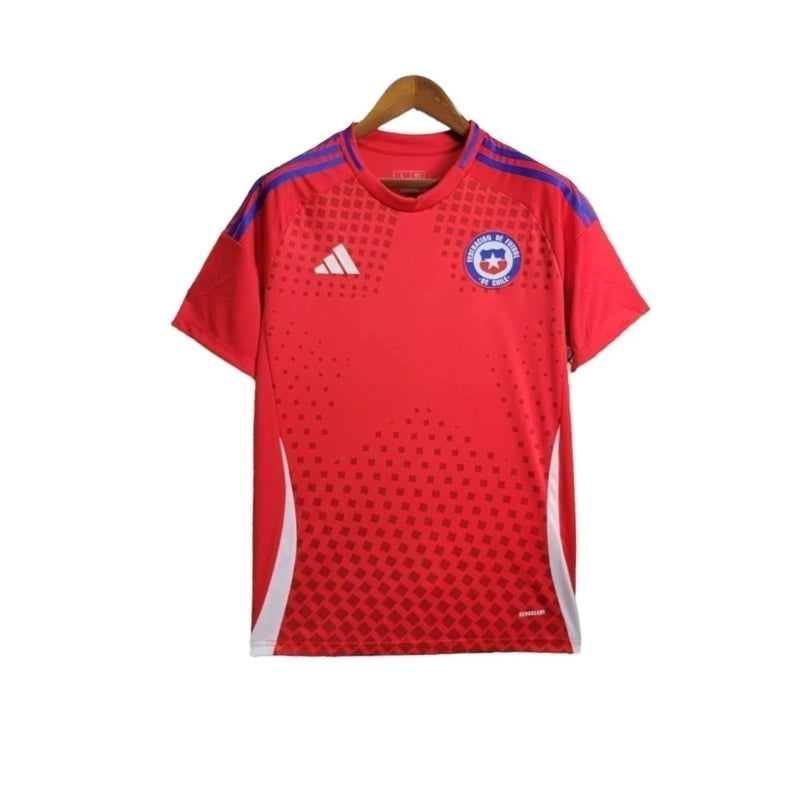 Camisa Seleção do Chile I 24/25 - Torcedor Masculina - Vermelha