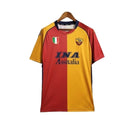 Camisa Retrô Roma I 2001/2002 - Masculina - Vermelha e amarela