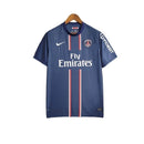Camisa Retrô Paris Saint German I 2012/2013 - Azul com detalhes em vermelho e branco