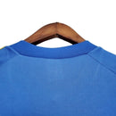 Camisa Retrô Boca Juniors I 1981 manga longa - Masculina - Azul com detalhes em amarelo