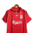 Camisa Retrô Liverpool I 2006/2007 - Masculina - Vermelha com detalhes em branco