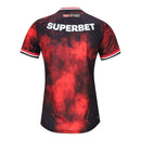 Camisa São Paulo III 24/25 - Torcedor Feminina - Vermelha e preta