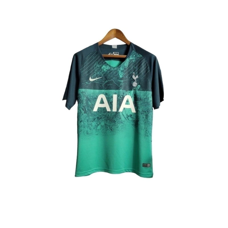 Camisa Tottenham II Retrô 18/19 - Masculina - Verde com detalhes em verde claro