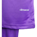 Kit Infantil Retrô Real Madrid 16/17 - Roxo com detalhes em branco