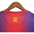 Camisa Retrô FC Barcelona I 12/13 - Masculina - Azul com detalhes em vermelho