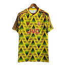 Camisa Retrô Arsenal II 91/93 - Masculina - Amarela com detalhes em verde e vermelho